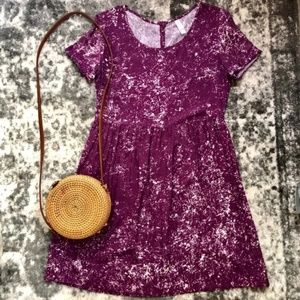 Xhilaration Splatter Skater Dress